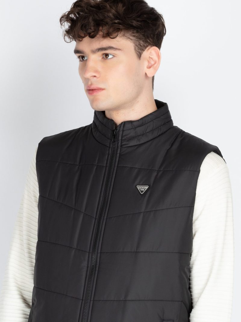 Mens Solid Open Front Jacket