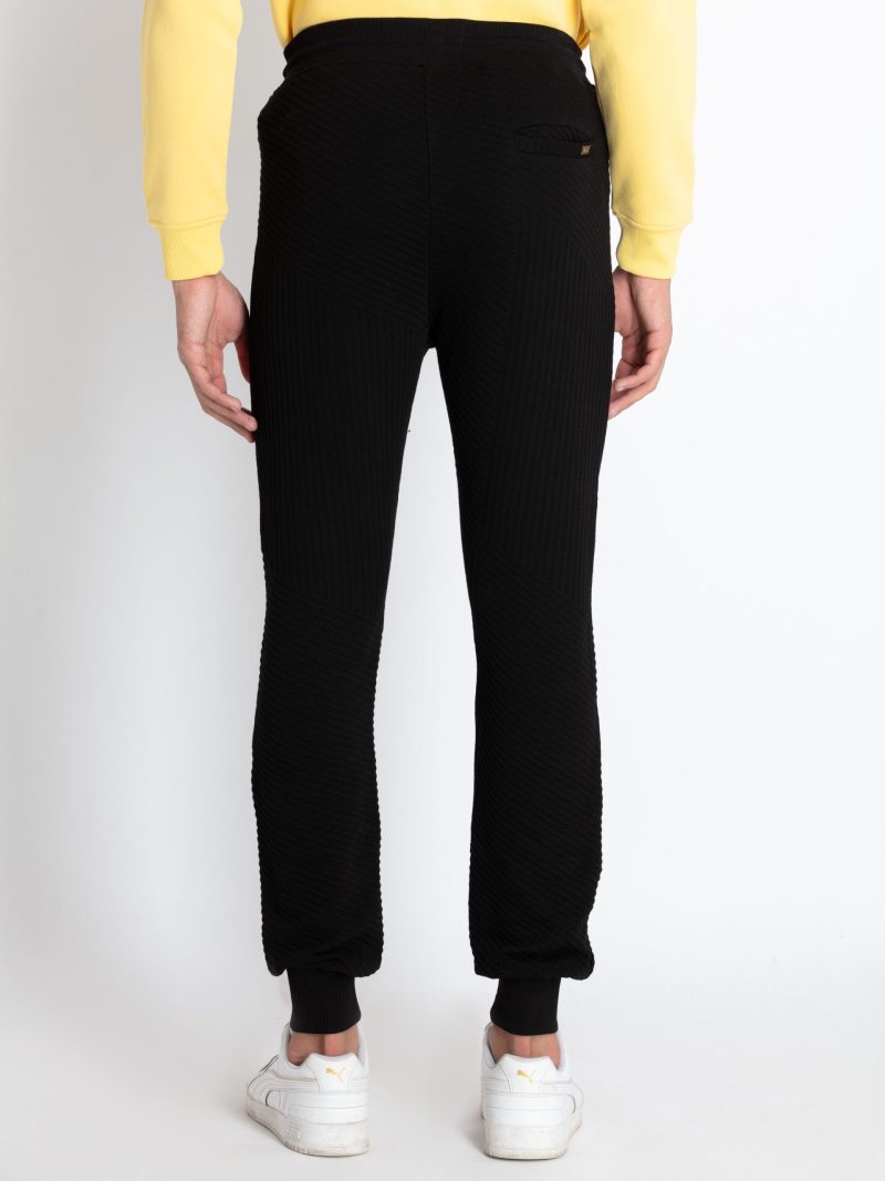 Mens Quilted Regular Fit Joggers