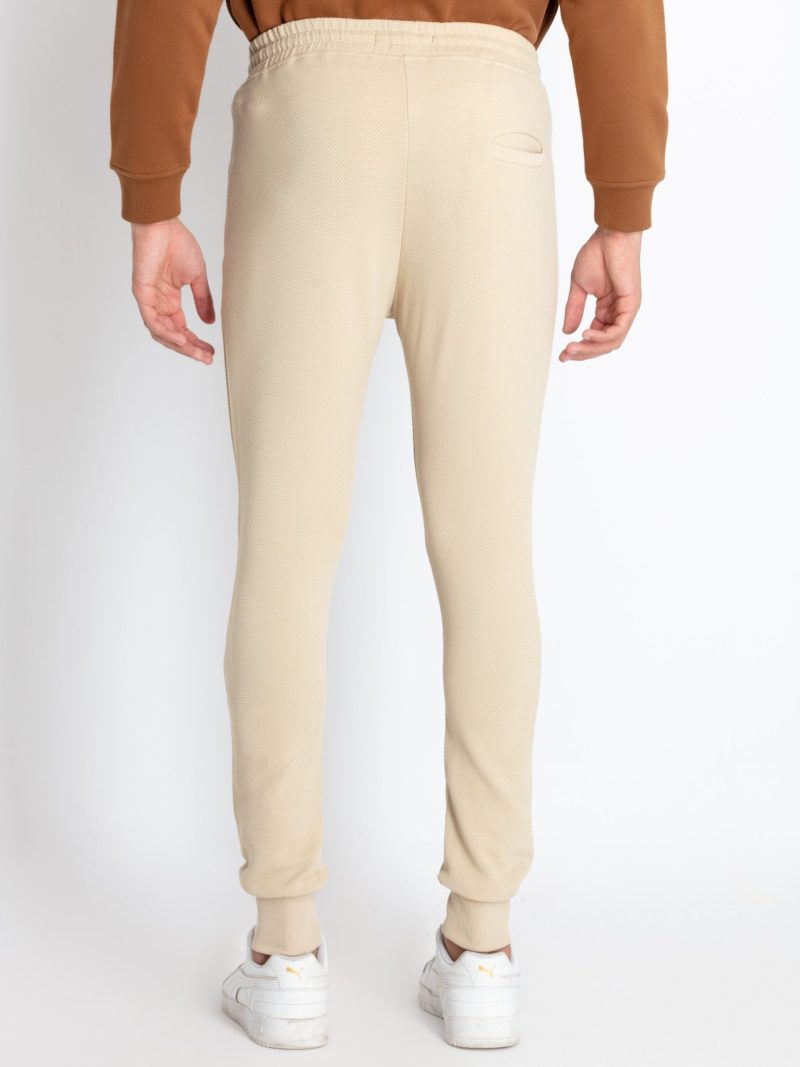Mens Popcorn Textured Joggers