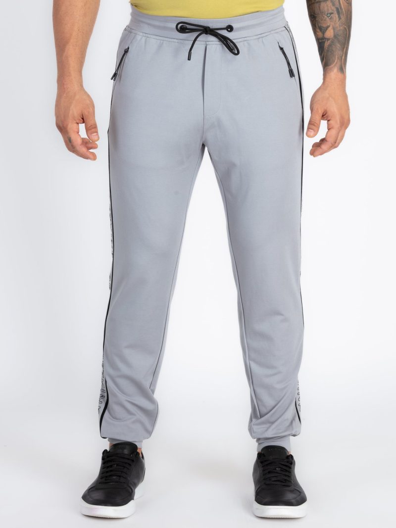 Status Quo Mens Solid Regular Fit Joggers