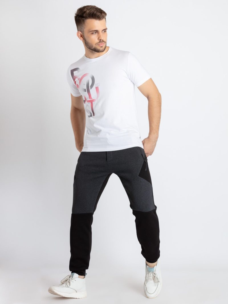 Status Quo Mens Mix & Match Regular Fit Joggers