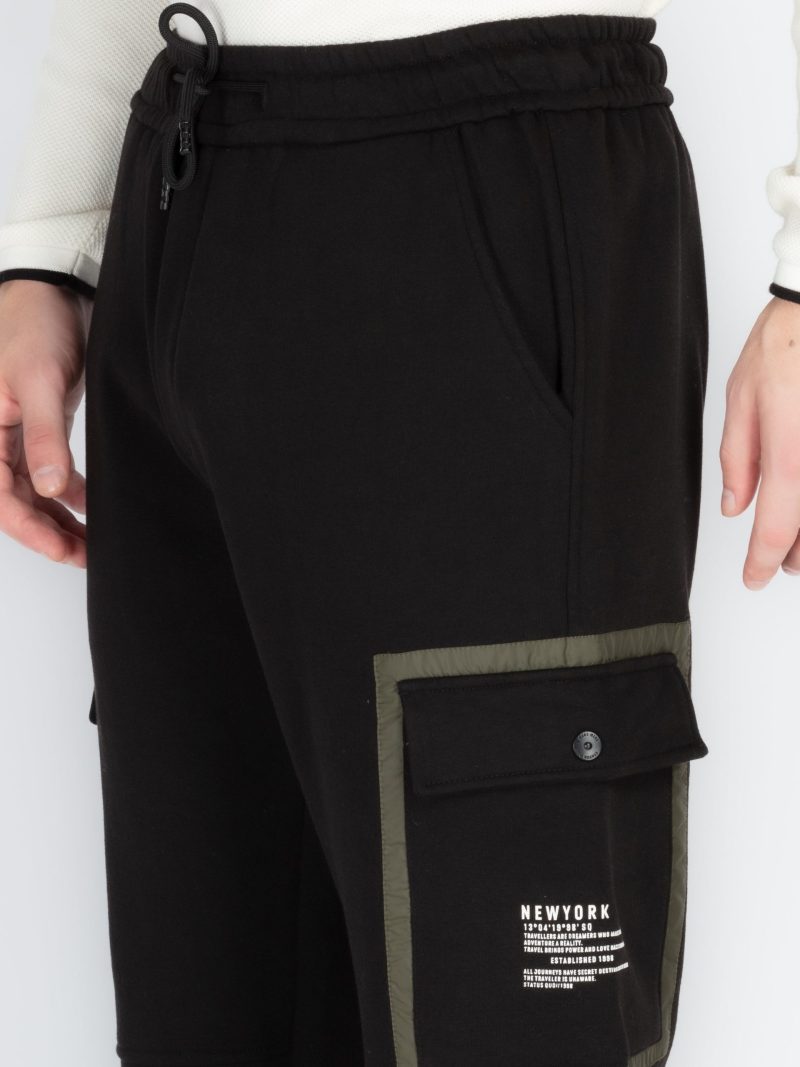 Mens Self Design Joggers