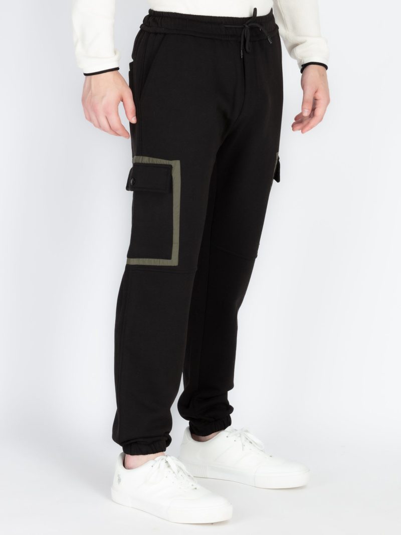 Mens Self Design Joggers