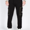 Mens Self Design Joggers