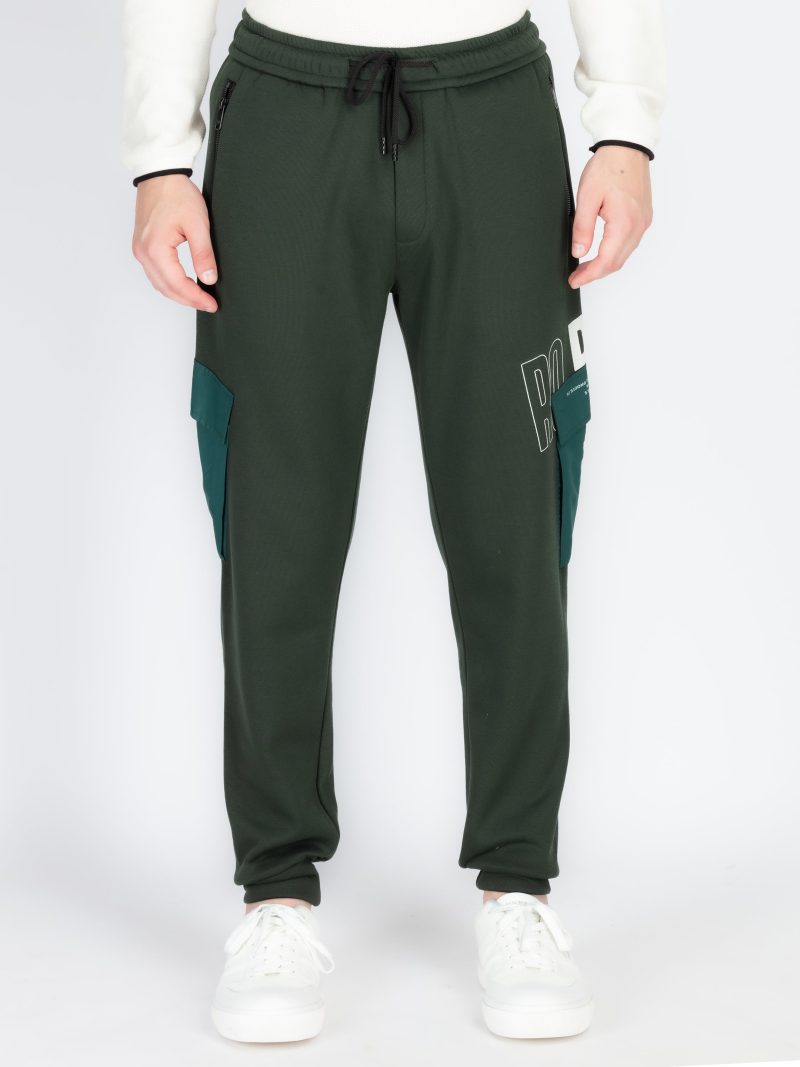Mens Self Design Joggers