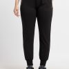 Womens Full Length Solid Joggers