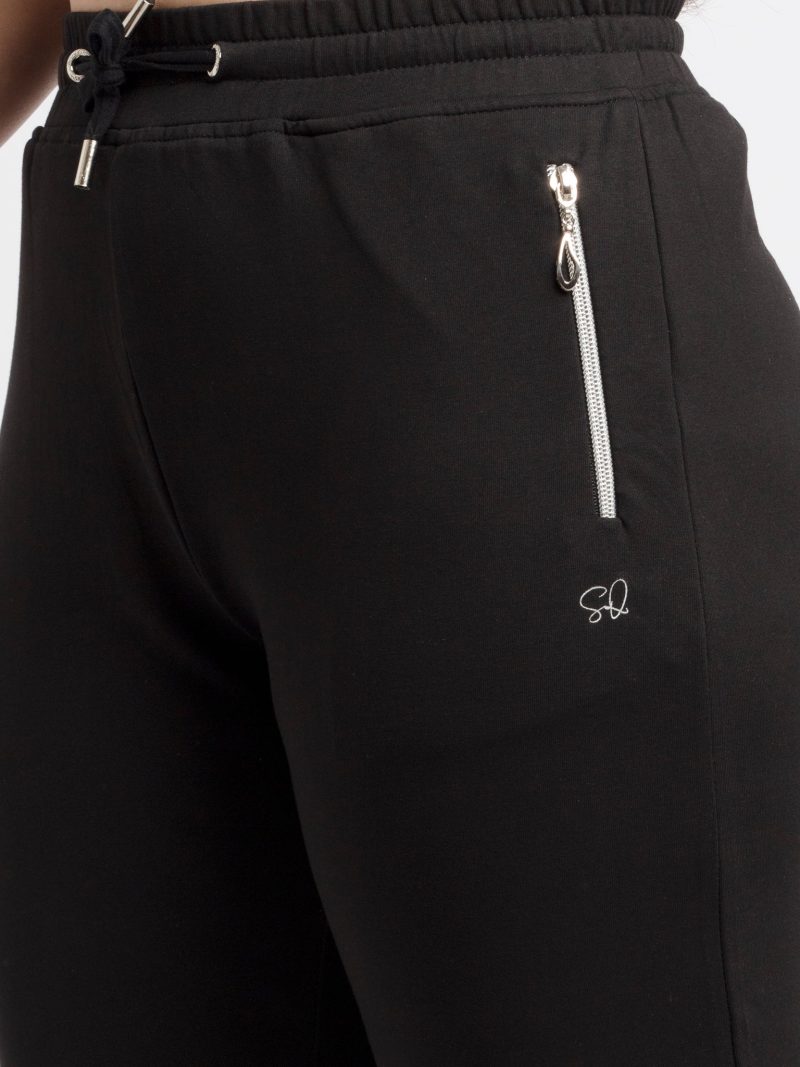 Womens Full Length Solid Joggers