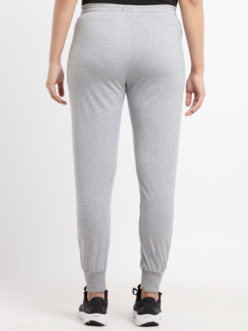 Womens Solid Regular Fit Joggers