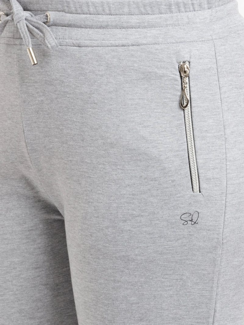 Womens Solid Regular Fit Joggers