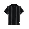 Status Quo Boys Verticle Striped Polo T-Shirt
