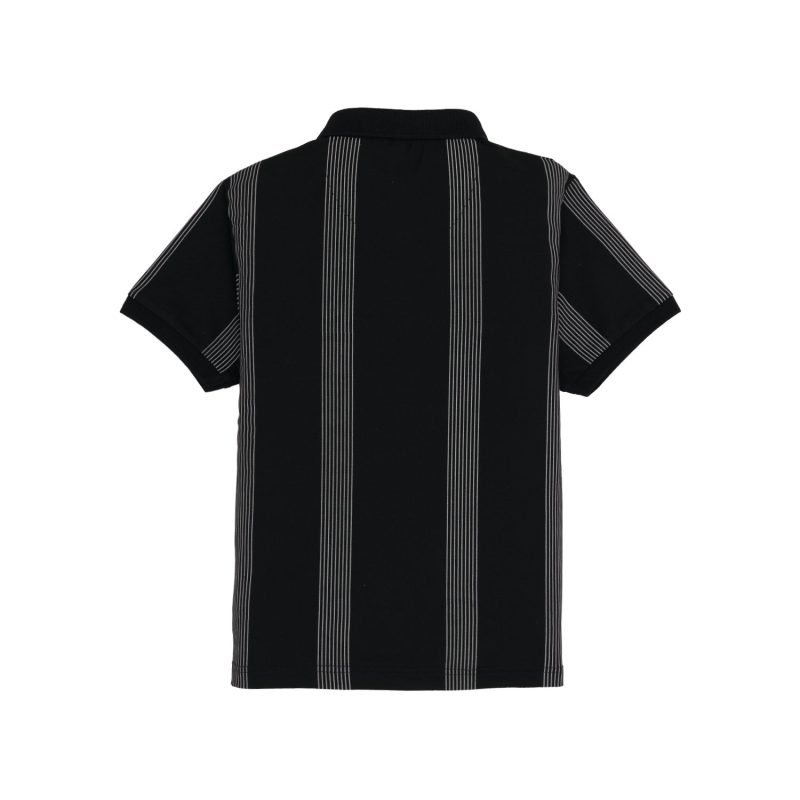 Status Quo Boys Verticle Striped Polo T-Shirt