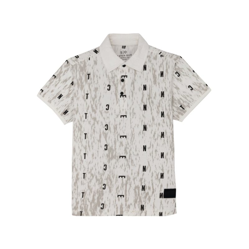 Status Quo Boys All Over Printed Polo T-Shirt