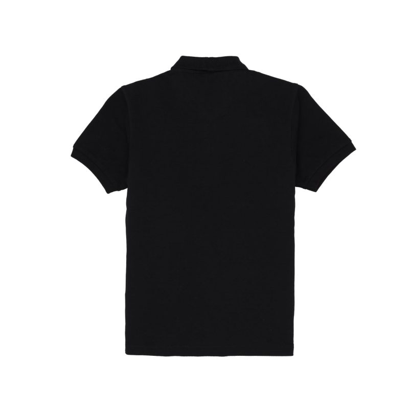 Status Quo Boys Graphic Print Polo Collar Half Sleeves Regular Fit Tshirt