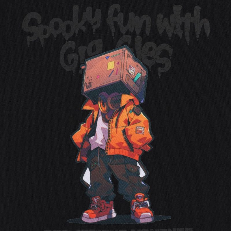 Status Quo Boys Graphic Print Polo Collar Half Sleeves Regular Fit Tshirt