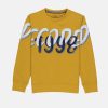 Boys Solid Round Neck Sweatshirt