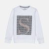 Boys Solid Round Neck Sweatshirt