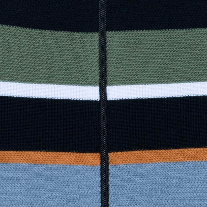 Boys Striped High Neck Sweater