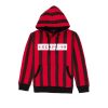 Boys Striped Hooded Sweatshirt