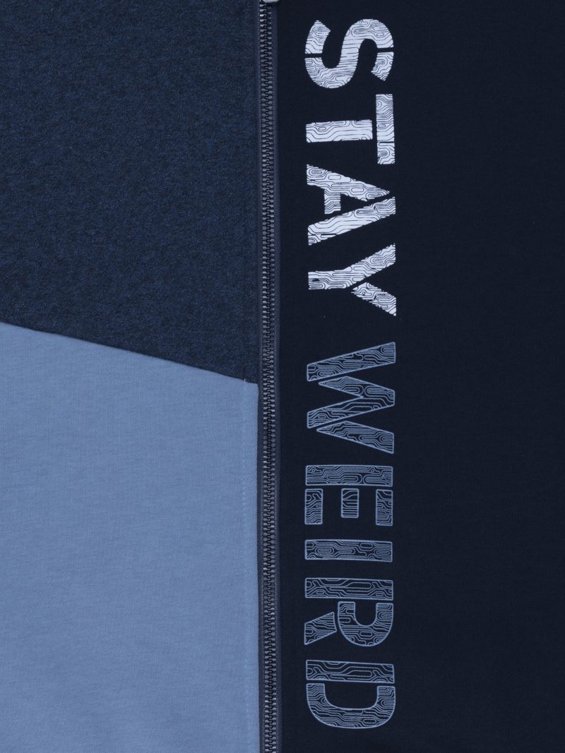 Status Quo Boys Colour Blocking Hooded Sweatshirt