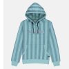 Boys Striped Hooded Sweatshirt