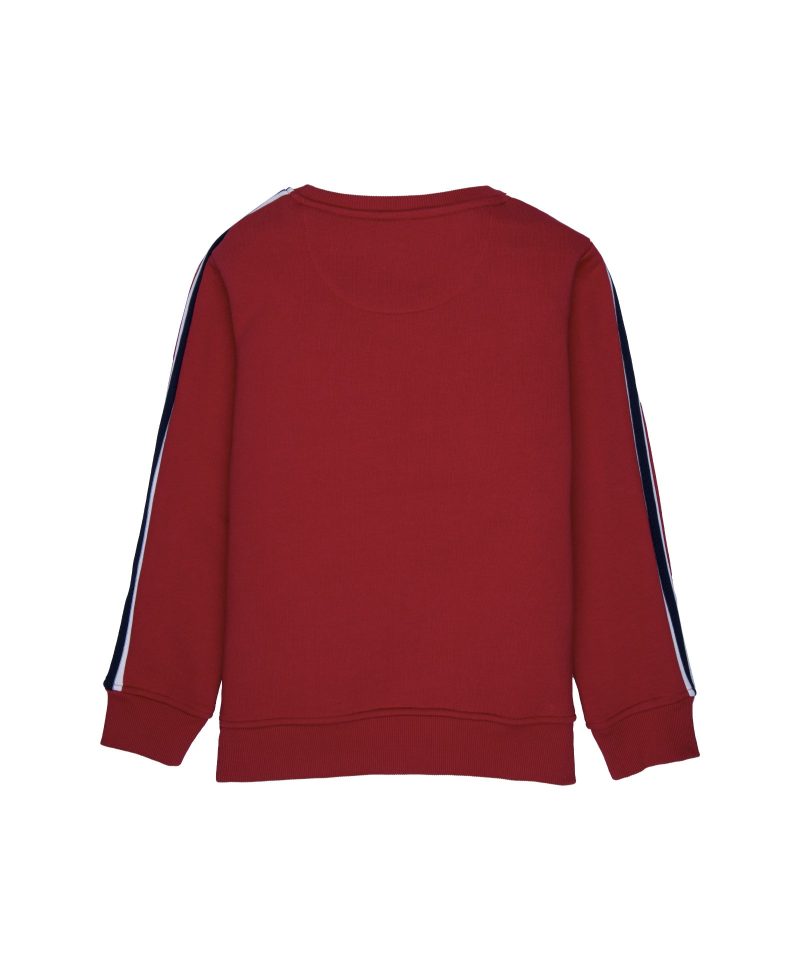 Boys Printed Round Neck Sweatshirt