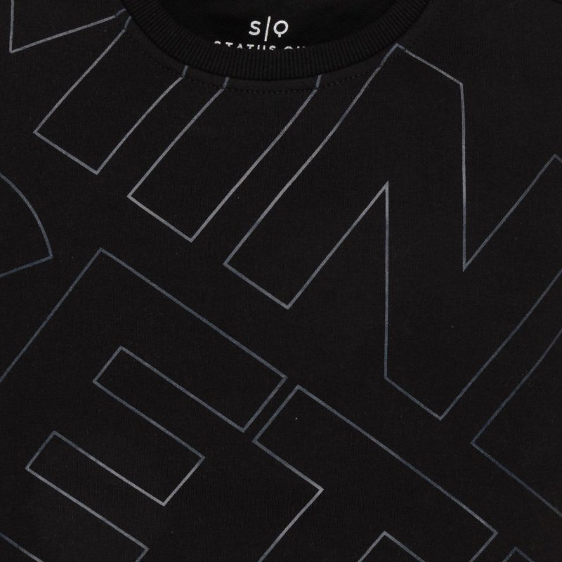 Boys Solid Round Neck Sweatshirt