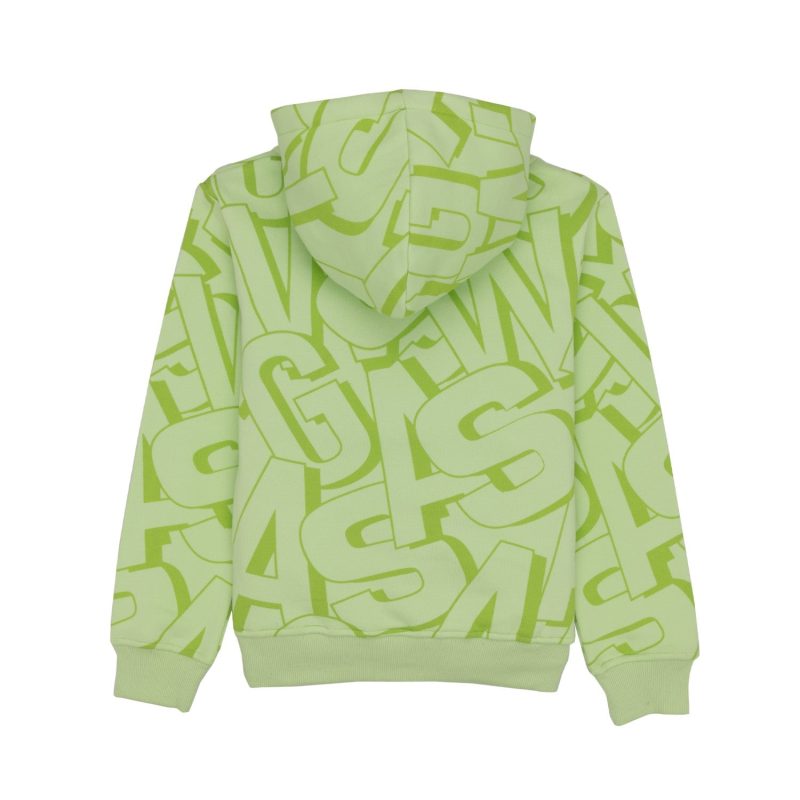 Status Quo Boys Printed Sweatshirt With Hoodie