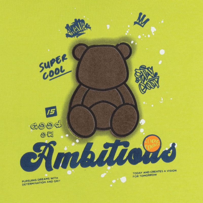 Boys Printed Round Neck Sweatshirt