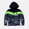 Status Quo Boys Quilted Hooded Jacket