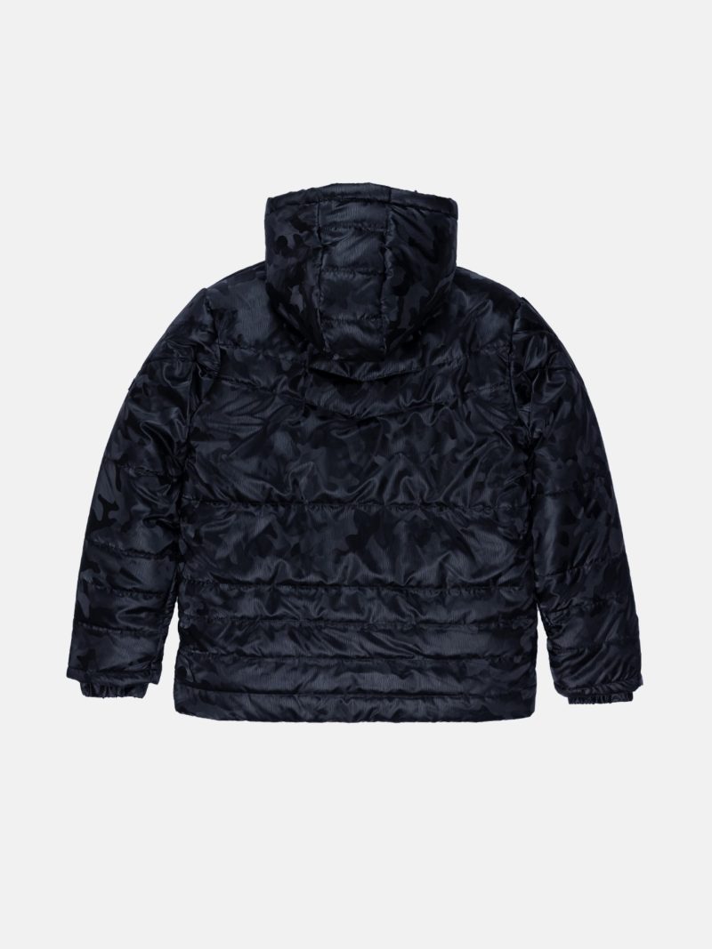 Boys Quilted Hooded Jacket