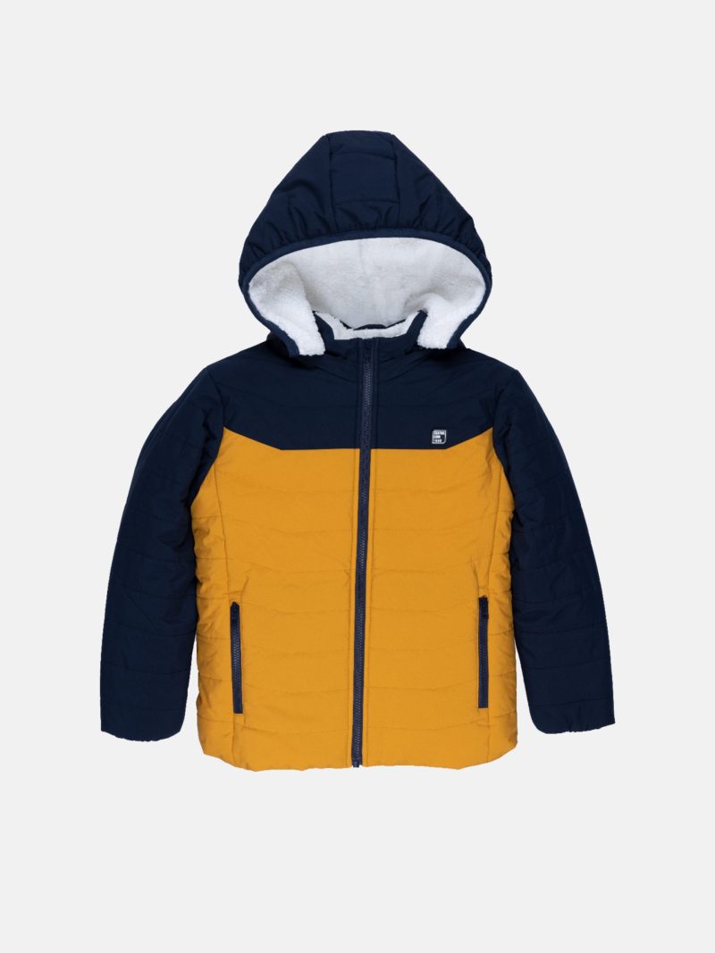 Status Quo Boys Colourblocking Hooded Jacket