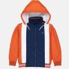 Status Quo Boys Colour Blocking Hooded Jacket