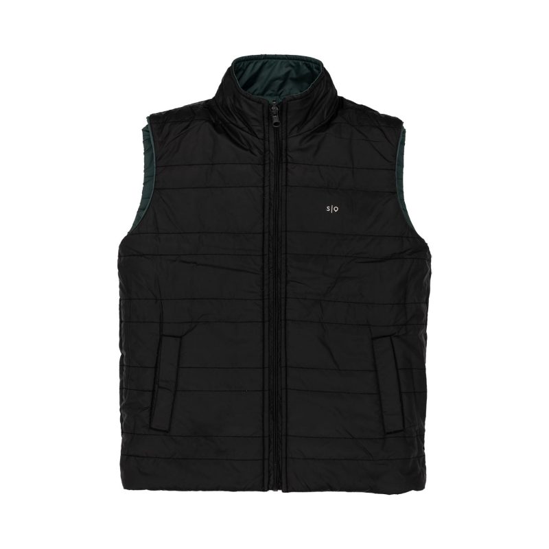 Status Quo Boys Solid High Neck Jacket