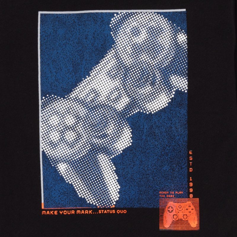 Boys Printed Round Neck T-Shirt