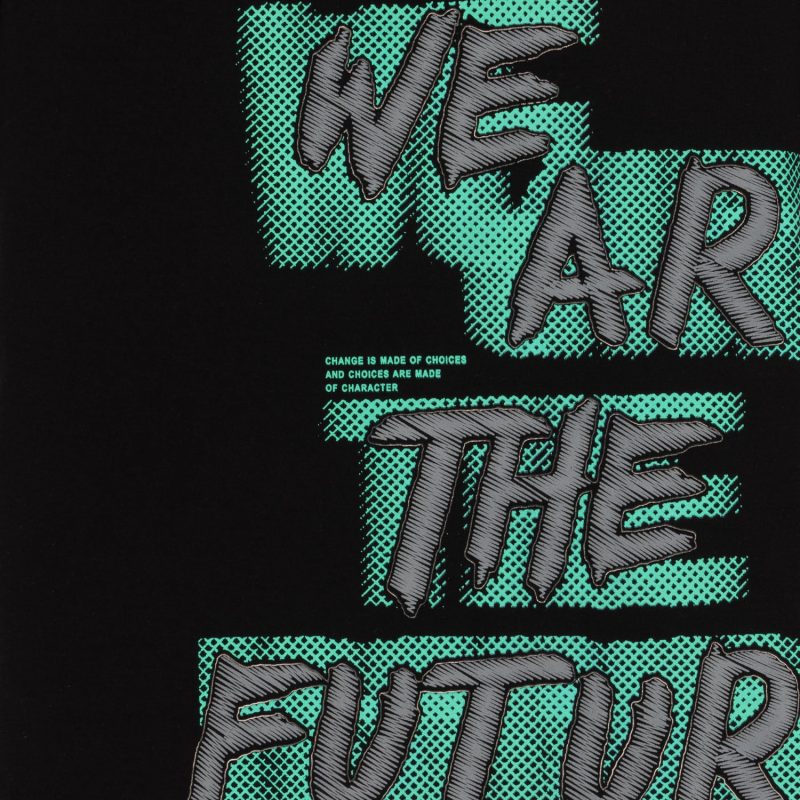 Status Quo Boys Printed Round Neck T-Shirt