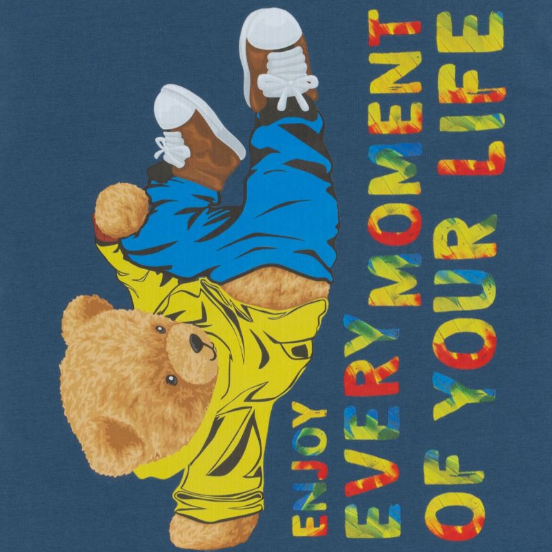 Status Quo Boys Printed Round Neck T-Shirt