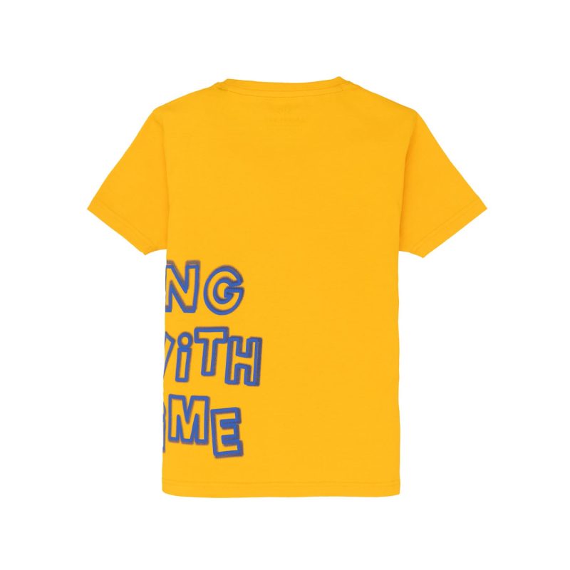 Status Quo Boys Printed Round Neck T-Shirt