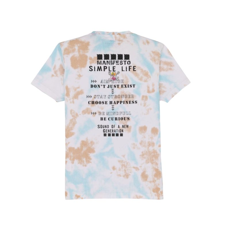 Status Quo Boys All Over Printed Round Neck T-Shirt