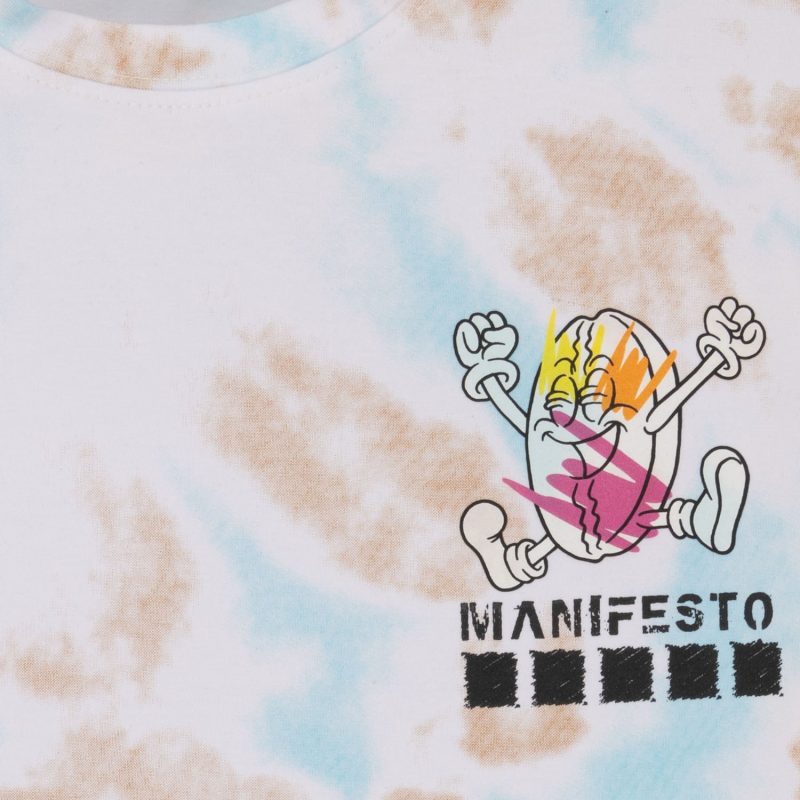 Status Quo Boys All Over Printed Round Neck T-Shirt