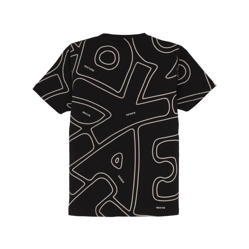 Status Quo Boys Typography Print Round Neck Half Sleeves Regular Fit Tshirt