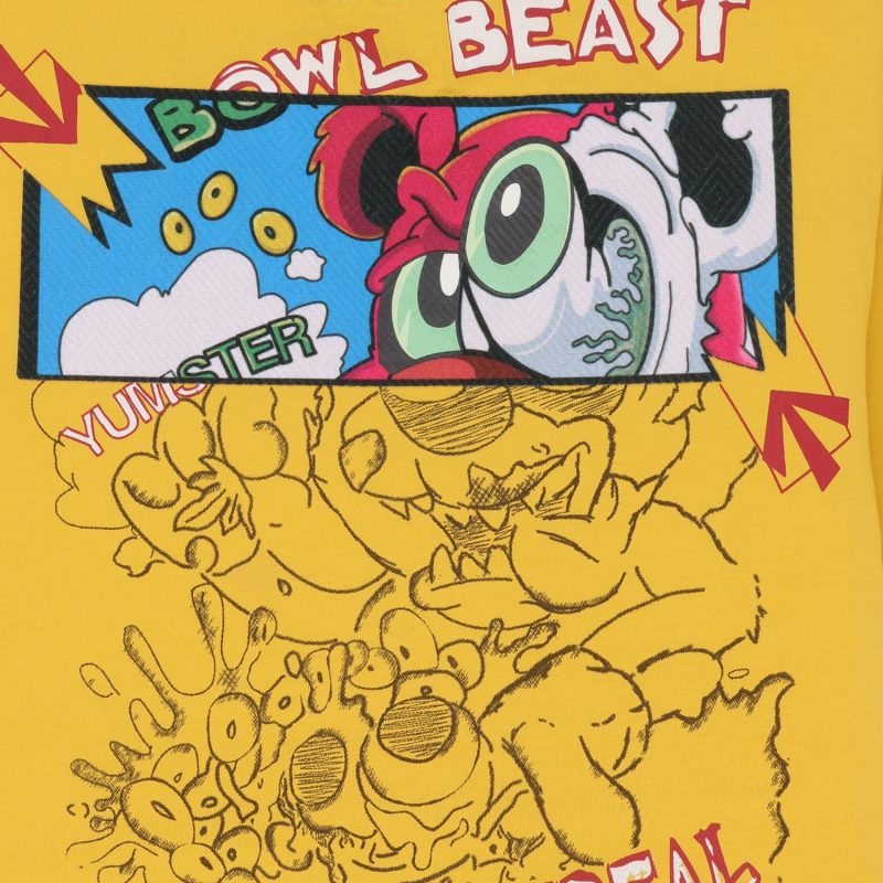 Status Quo Boys Graphic Print Round Neck Half Sleeves Regular Fit Tshirt