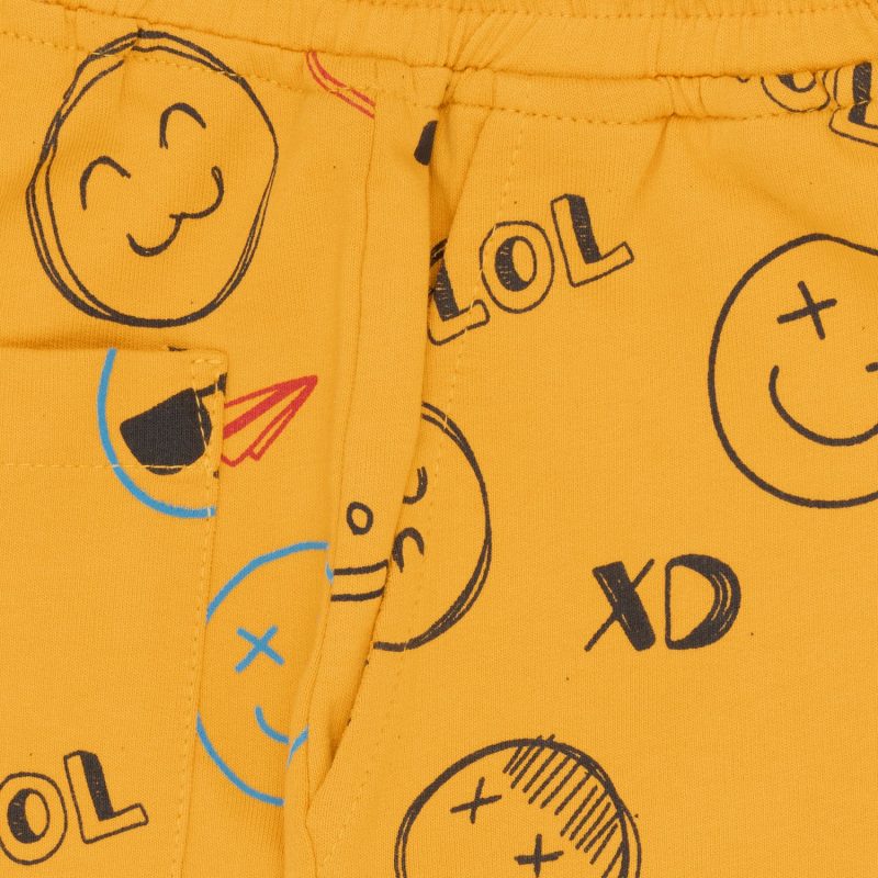 Status Quo Boys All Over Printed Regular Fit Shorts