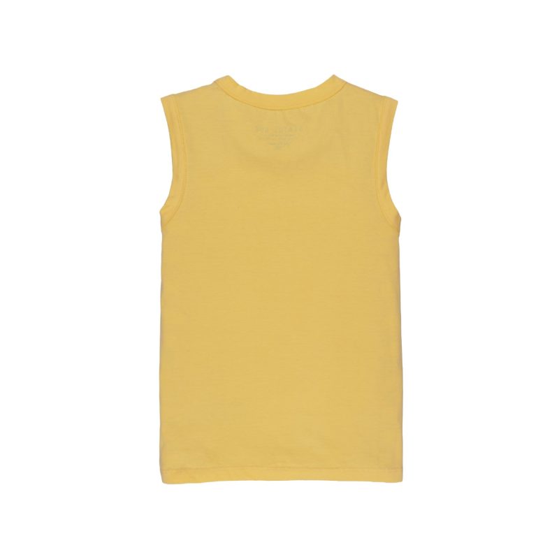 Status Quo Boys Printed Sleeveless T-Shirt