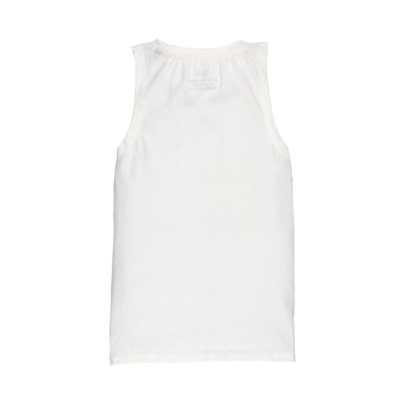 Boys Printed Round Neck Sleeveless T-Shirt