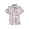 Status Quo Boys Printed Half Sleeves Regular Fit Shirt