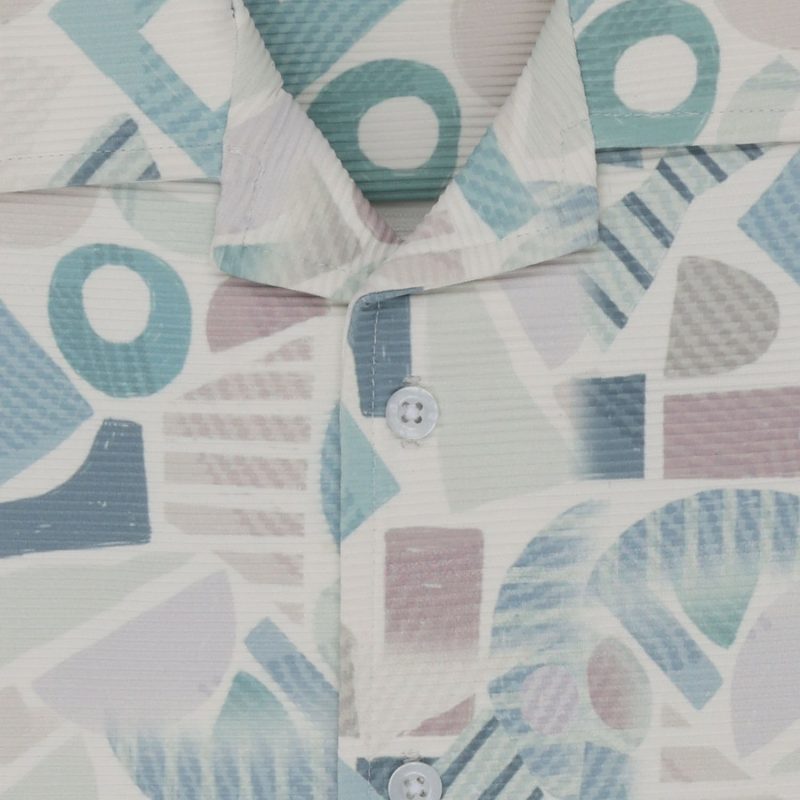 Status Quo Boys Printed Half Sleeves Regular Fit Shirt