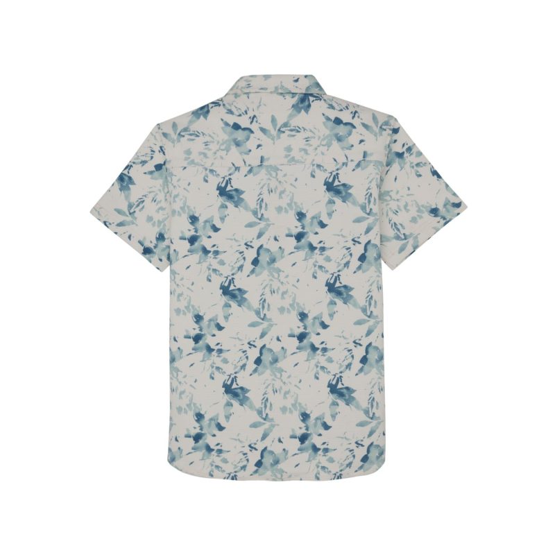 Status Quo Boys Graphic Print Collared Neck Half Sleeves Regular Fit Shirt