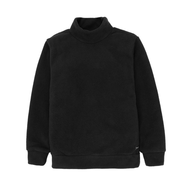 Boys Solid High Neck Tracksuit