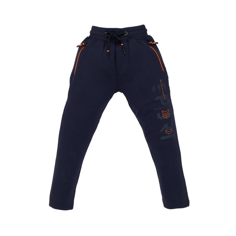 Boys Solid Regular Fit Track Pants