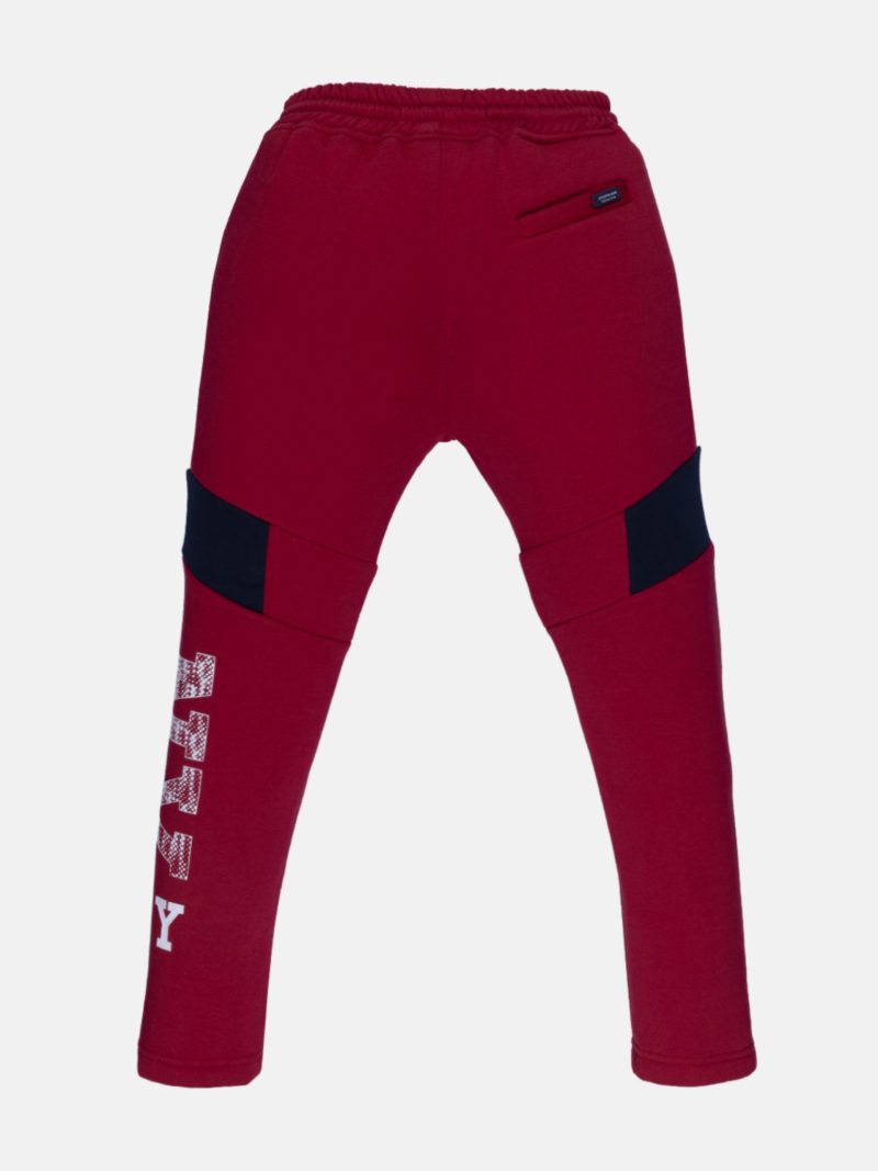 Boys Printed Regular Fit Trackpants